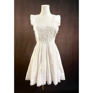 Super Cute Free People Cotton Dress Small S